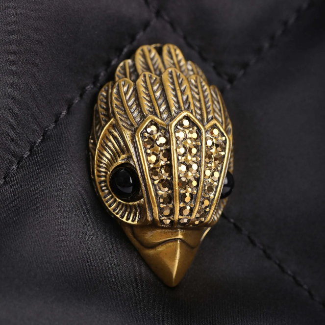 Kurt Geiger mujer Bolso shopper cuadrado pequeño londres reciclado 2LPR112 | bolsas negro